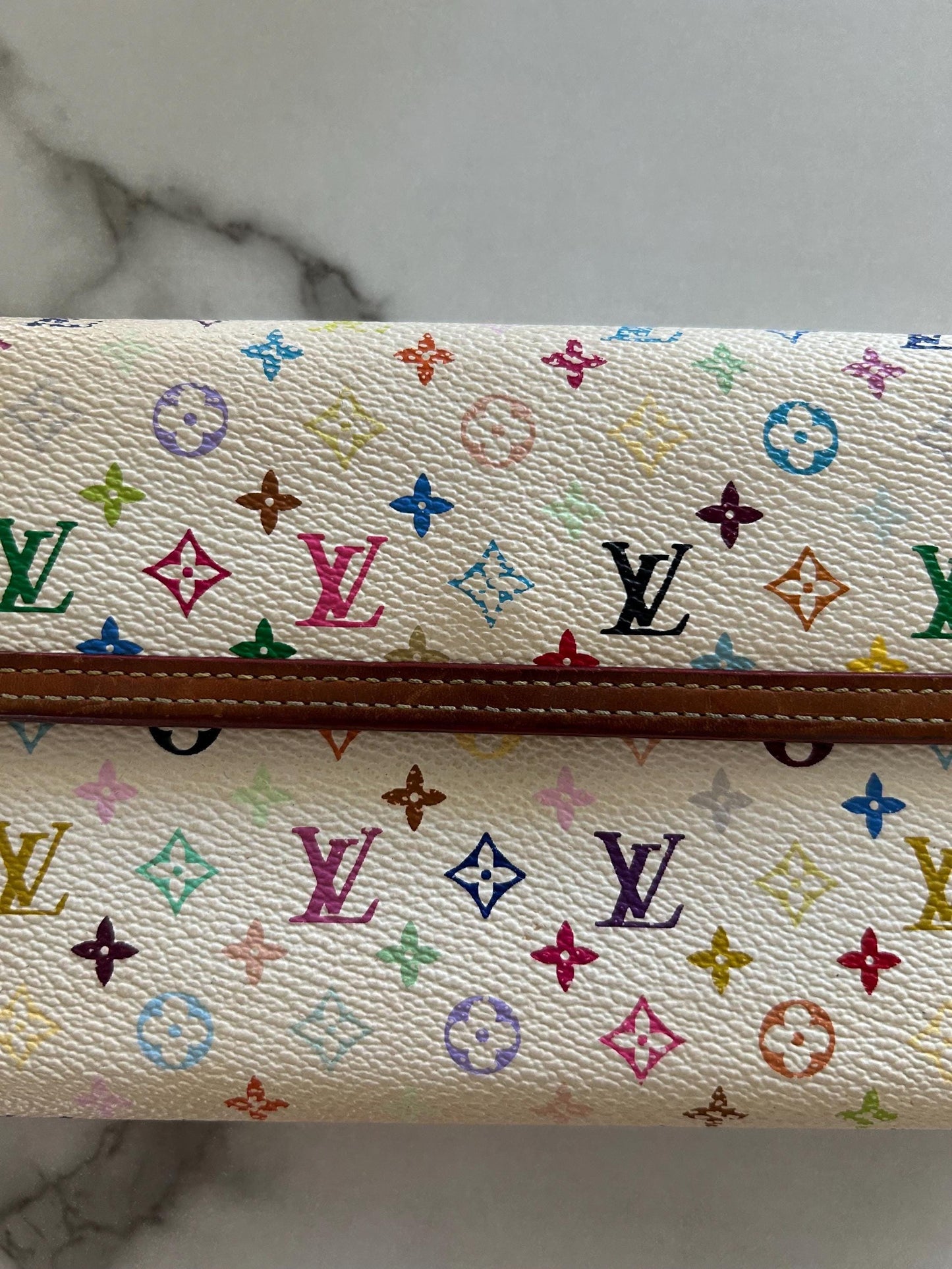 Louis Vuitton X Takashi Murakami Vintage International Long Wallet