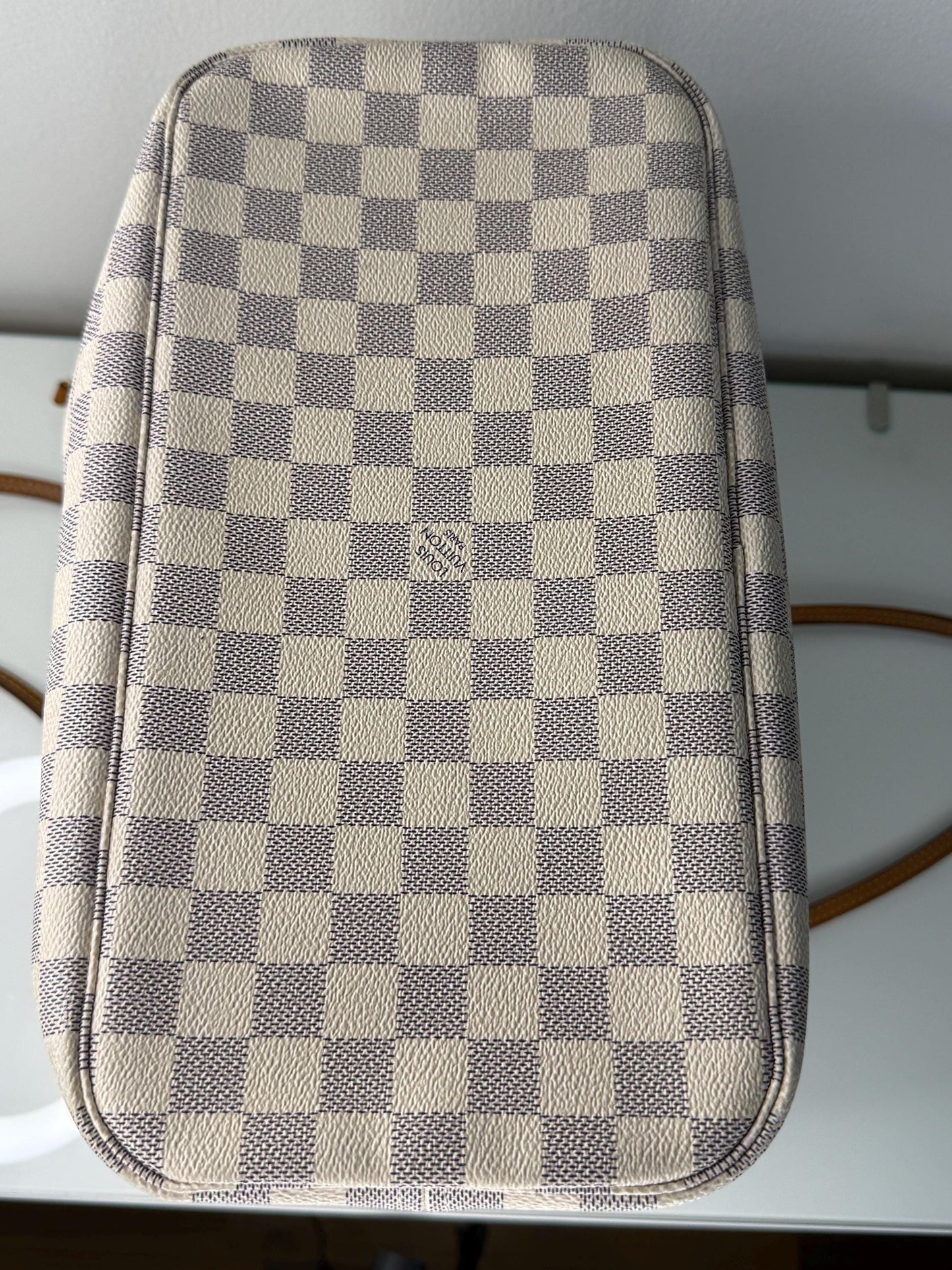 Louis Vuitton Damier Azur MM Neverfull Tote