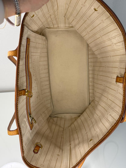 Louis Vuitton Damier Azur MM Neverfull Tote