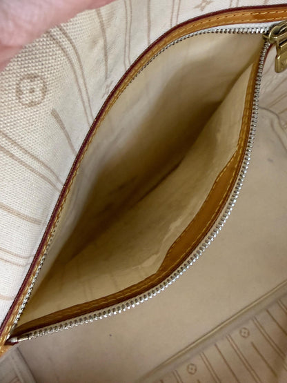 Louis Vuitton Damier Azur MM Neverfull Tote
