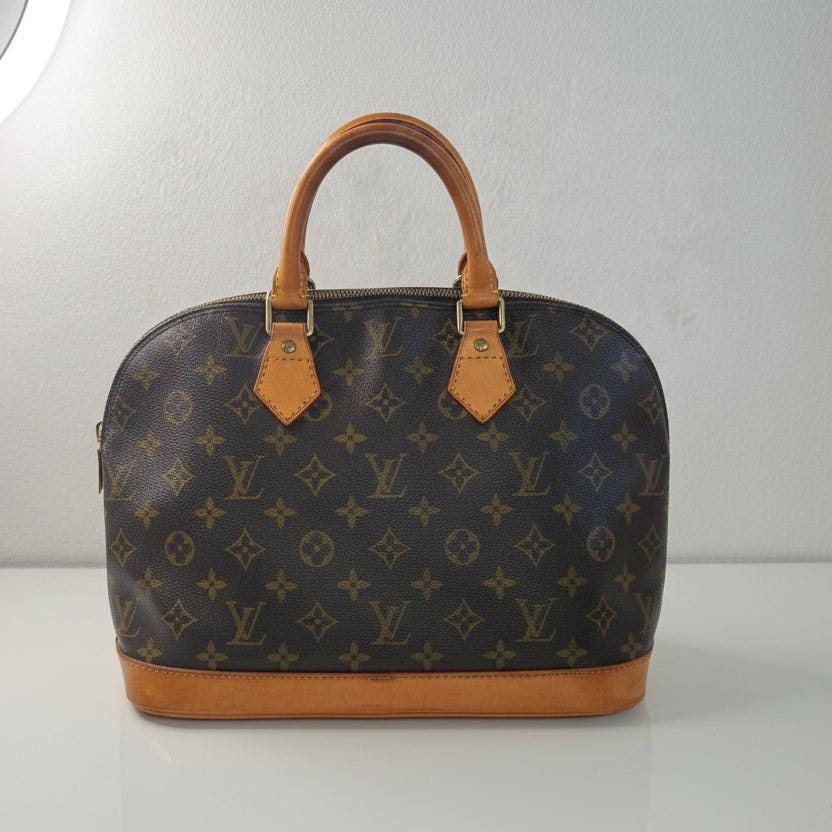 Louis Vuitton Vintage Monogram Alma MM Bag
