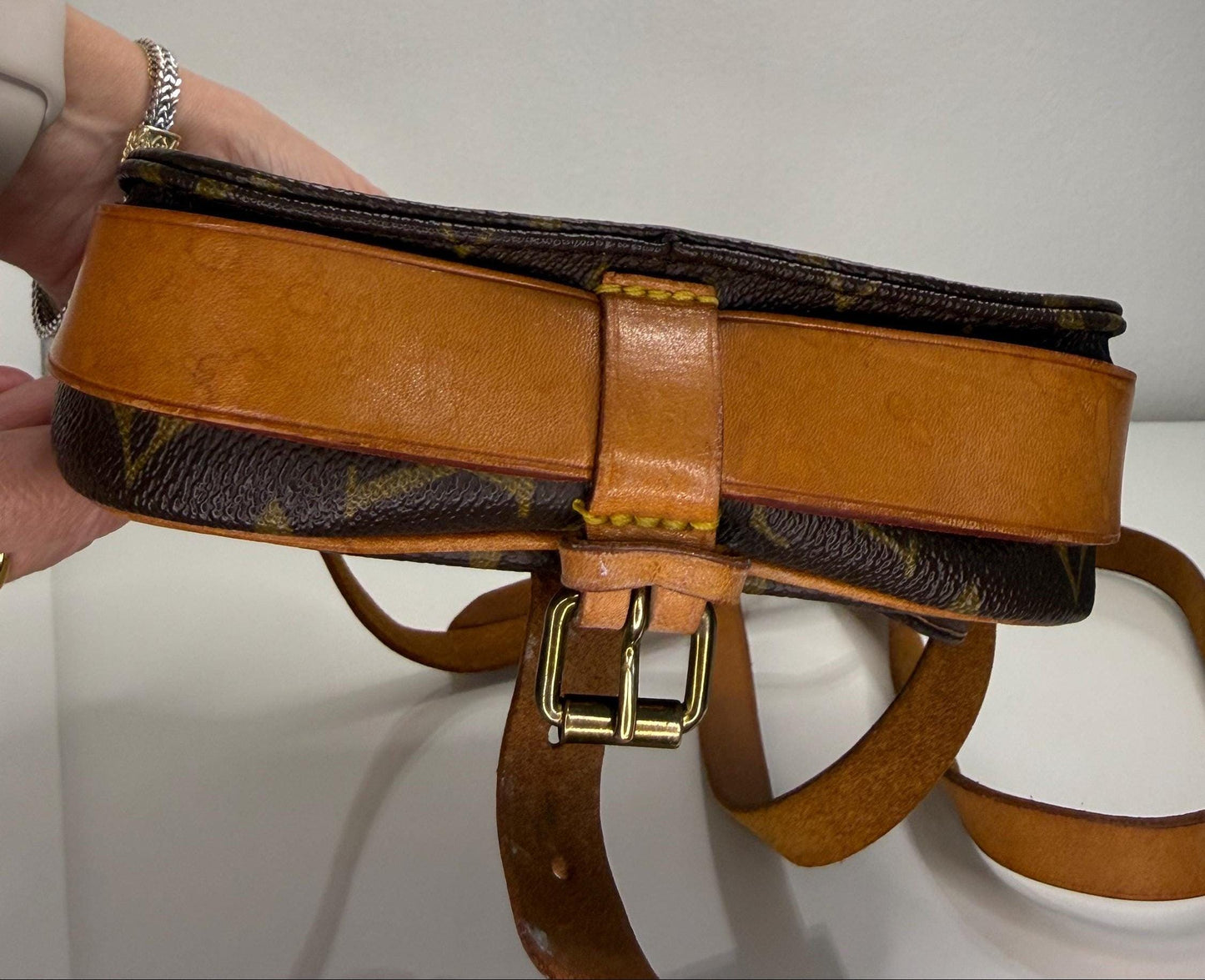 Louis Vuitton Vintage Monogram Cartouchire PM Crossbody