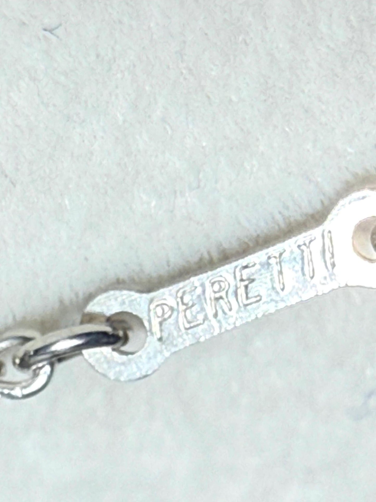 Tiffany Elsa Peretti Sterling Silver Apple Necklace