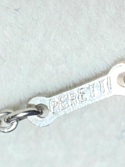 Tiffany Elsa Peretti Sterling Silver Apple Necklace