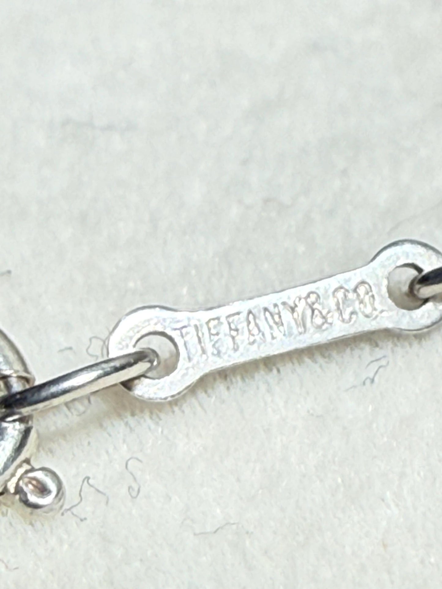 Tiffany Elsa Peretti Sterling Silver Apple Necklace