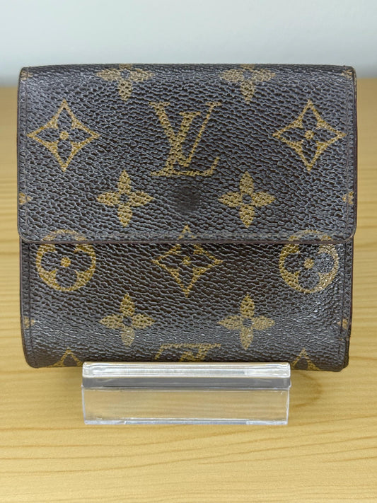 Authentic Louis Vuitton Vintage Monogram Compact Elise Wallet