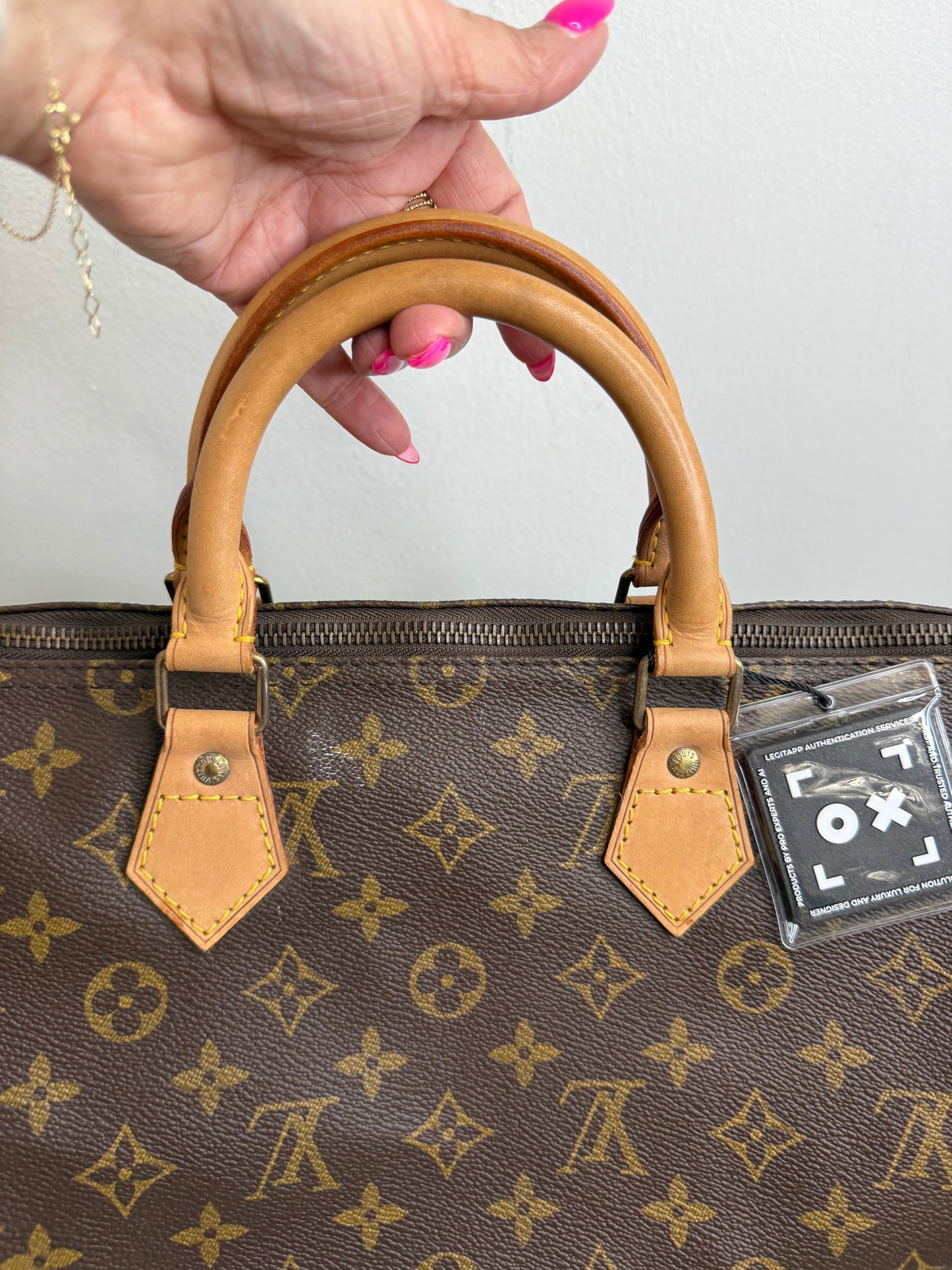Louis Vuitton Vintage Monogram Speedy 35