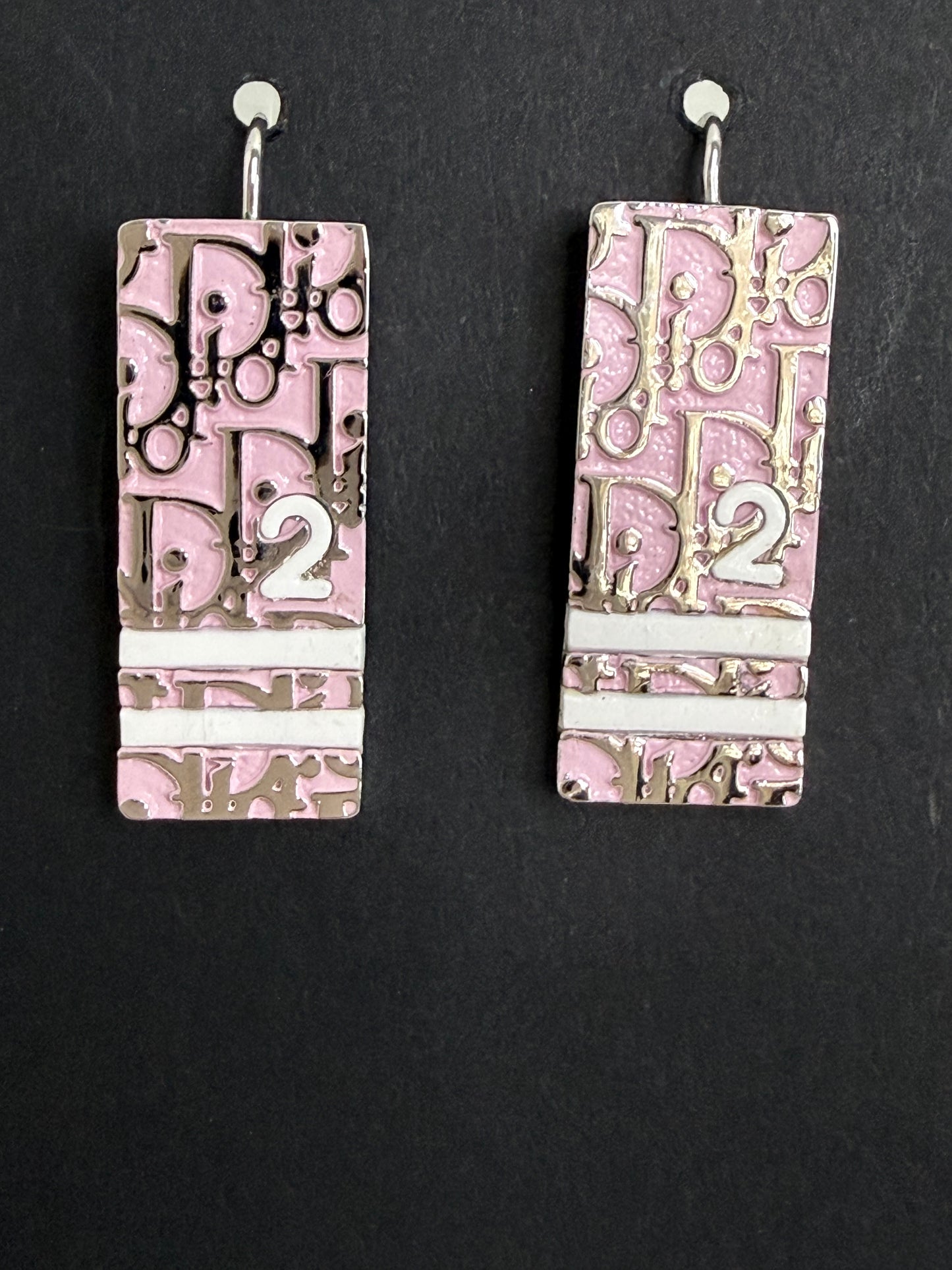 Dior Pink Trotter Earrings