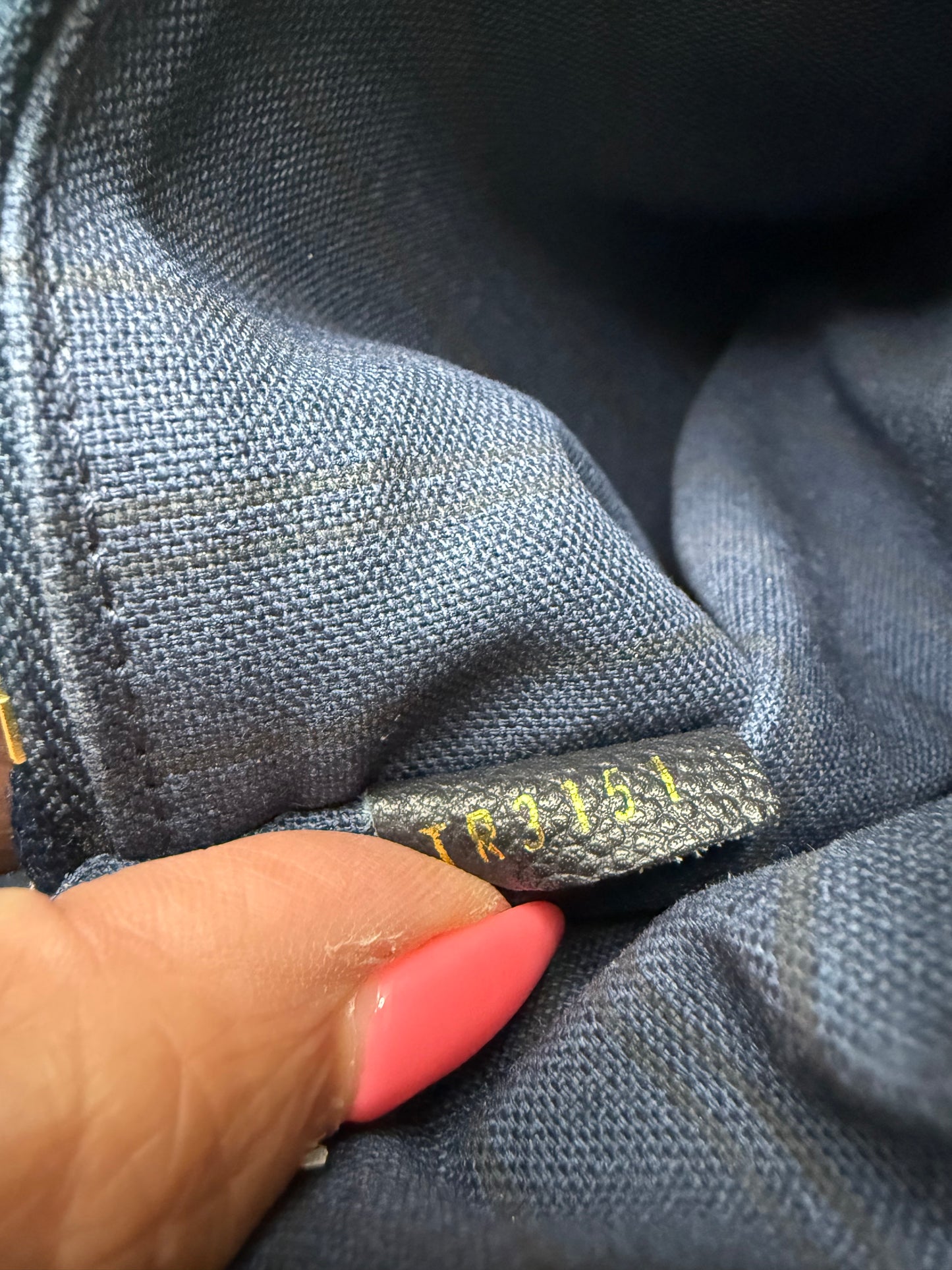 Louis Vuitton Navy Empreinte Lumineuse PM 2 Way