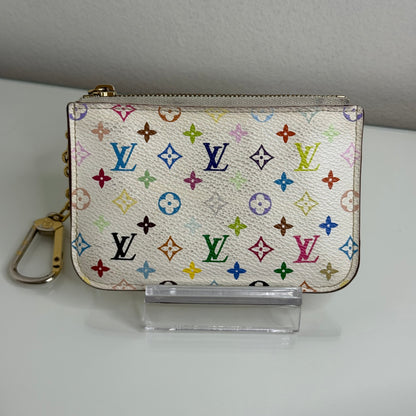 Louis Vuitton Murakami White Key Cles Pochette