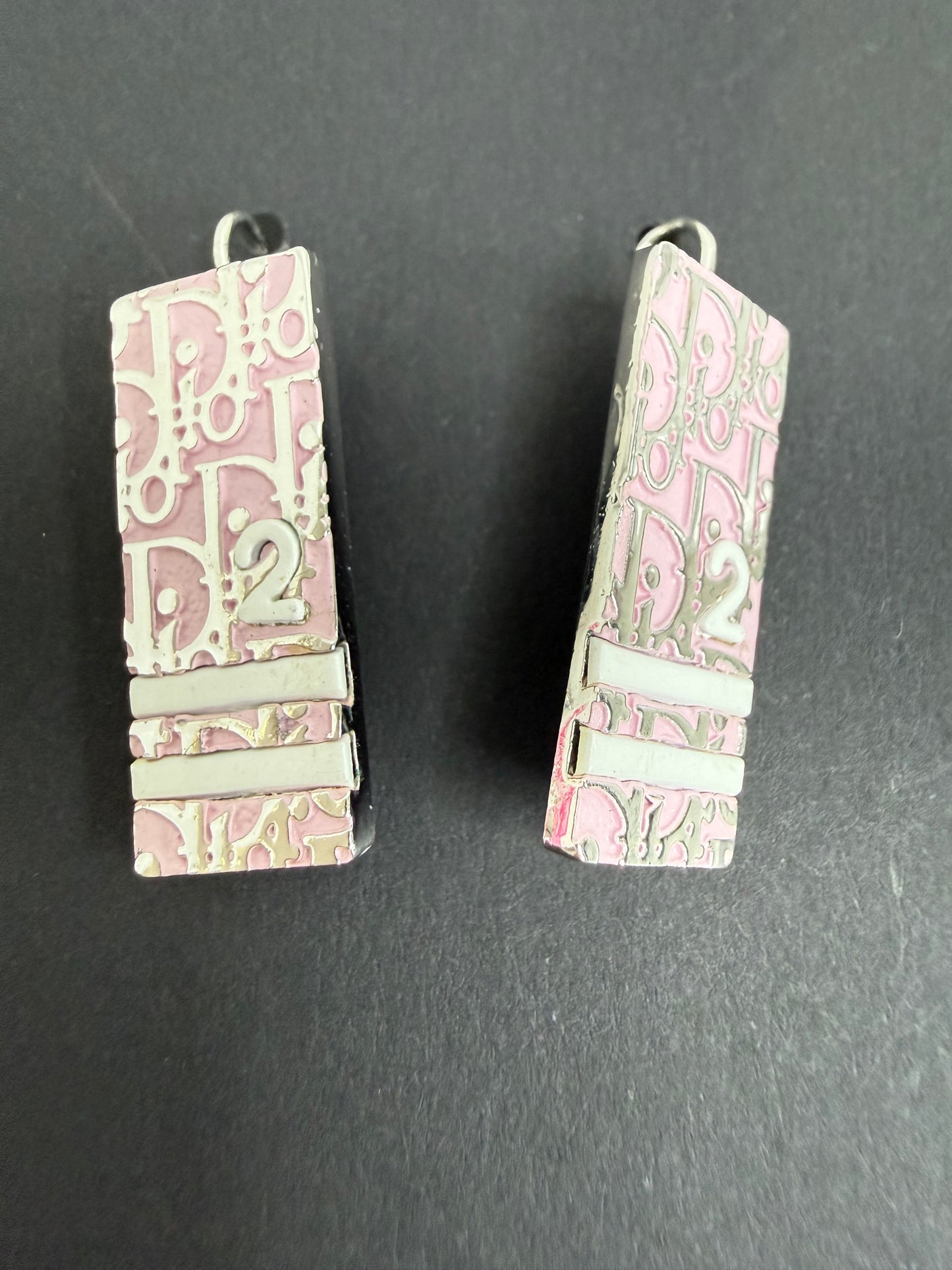 Dior Pink Trotter Earrings