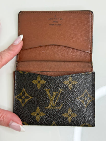 Louis Vuitton Vintage Monogram Card Holder