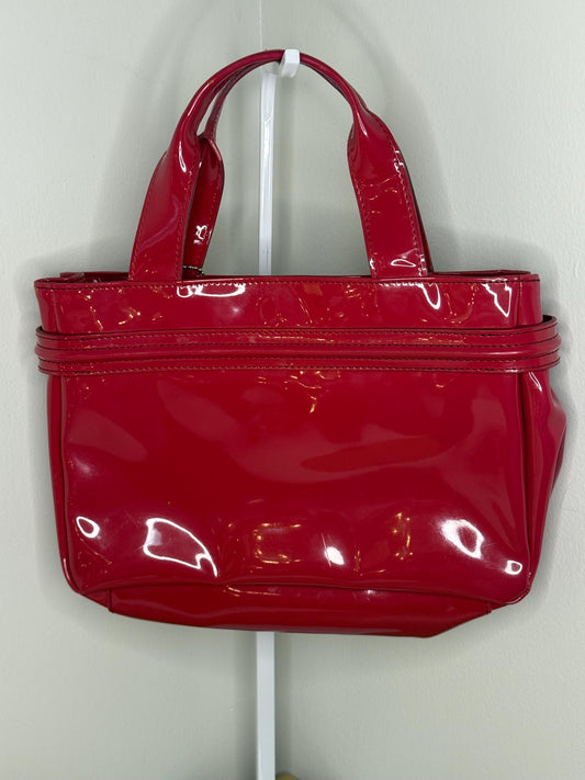 Armani Jeans Red Patent Leather Handbag