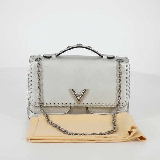 Louis Vuitton Very Silver Leather