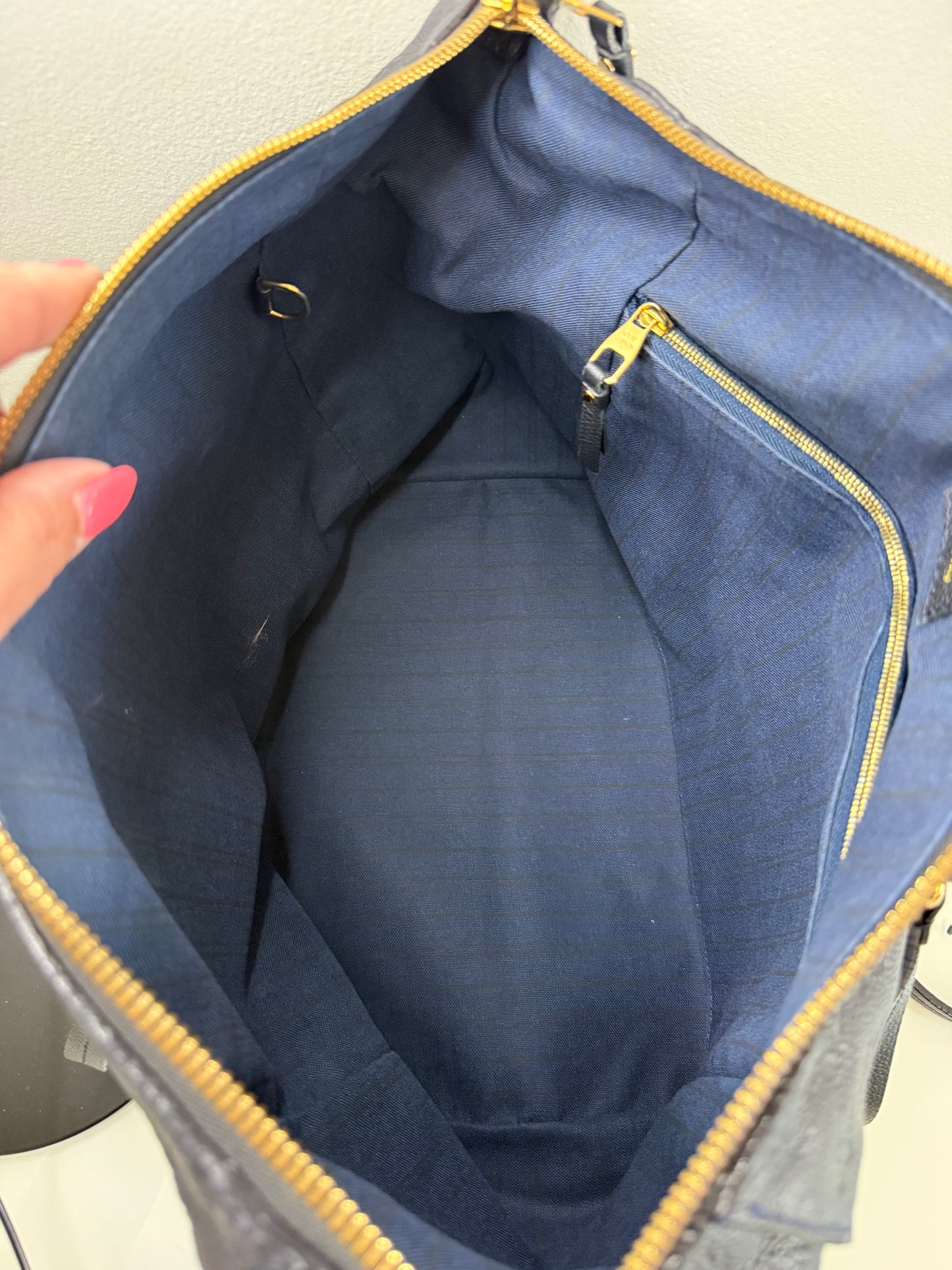 Louis Vuitton Navy Empreinte Lumineuse PM 2 Way