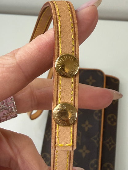Louis Vuitton Monogram Pochette Twin GM