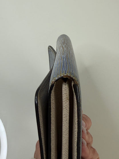Louis Vuitton Blue Epi Twist Wallet