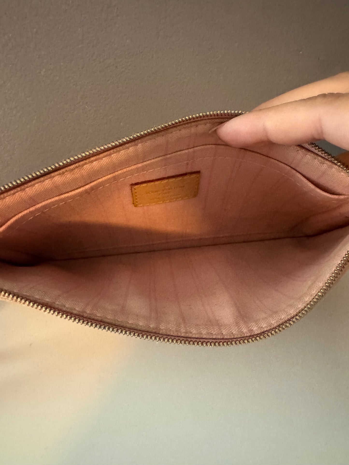 Louis Vuitton Damier Azur Canvas Neverfull Pochette