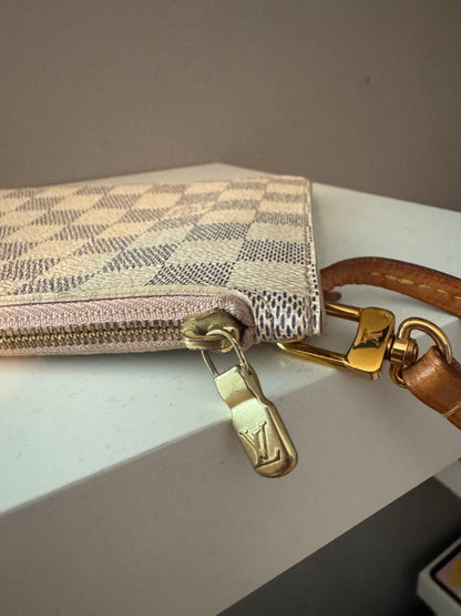 Louis Vuitton Damier Azur Canvas Neverfull Pochette