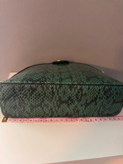 Gucci Ophidia Dome Crossbody Bag- Green Python Leather