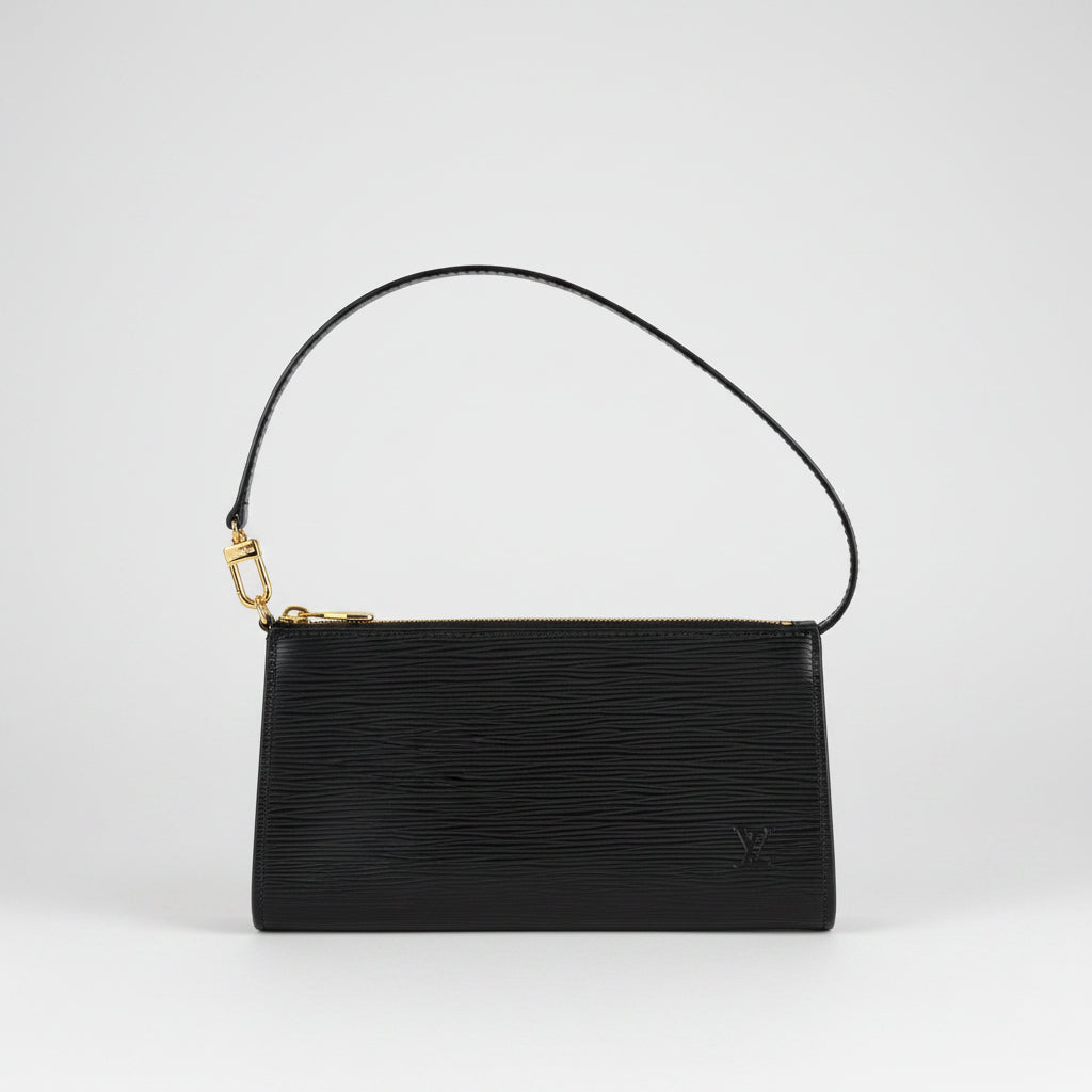Louis Vuitton Epi Black Pouchette