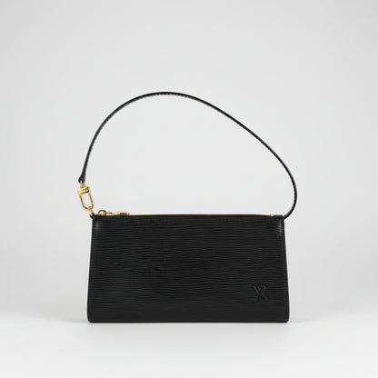 Louis Vuitton Epi Black Pouchette