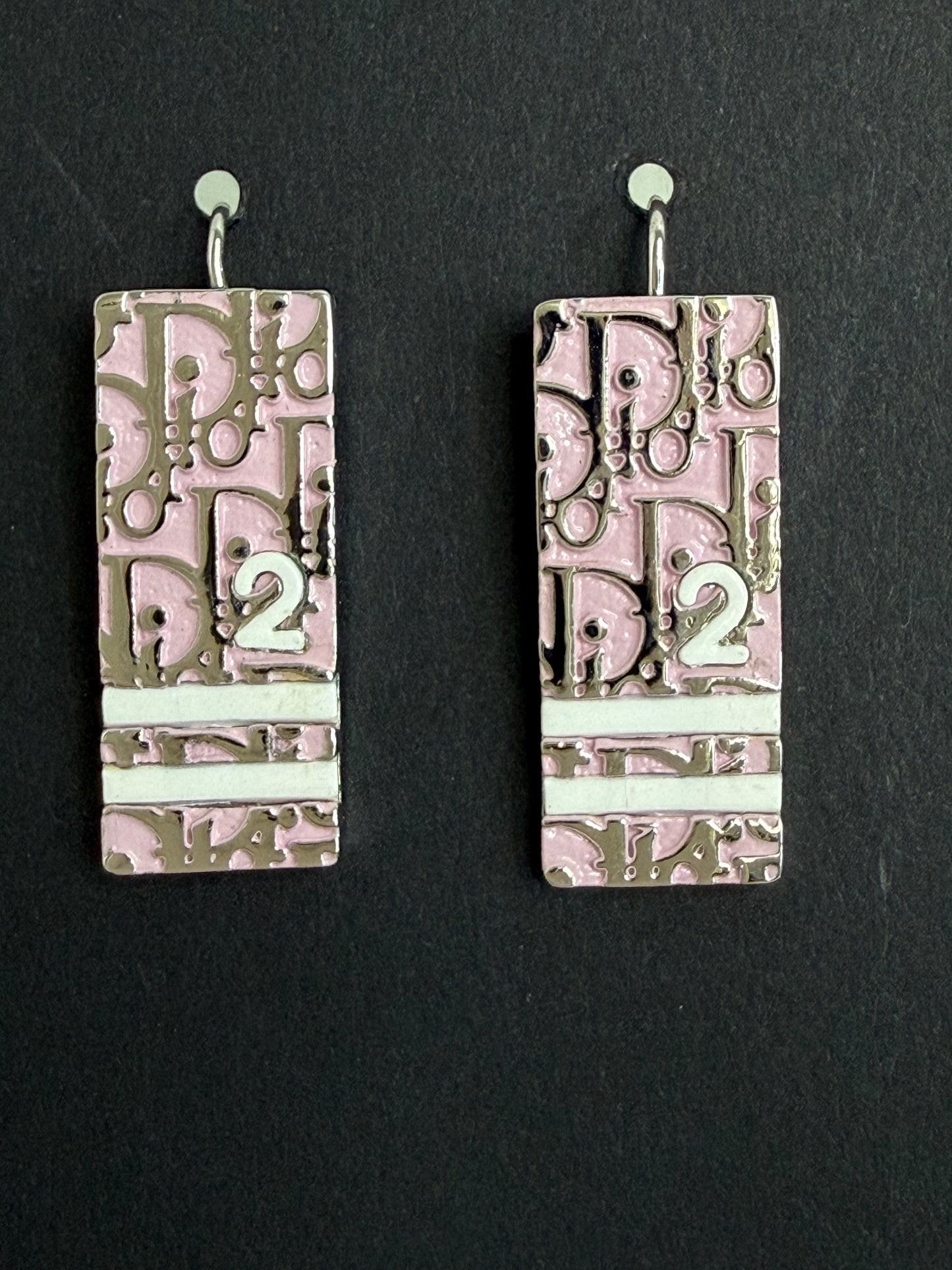 Dior Pink Trotter Earrings