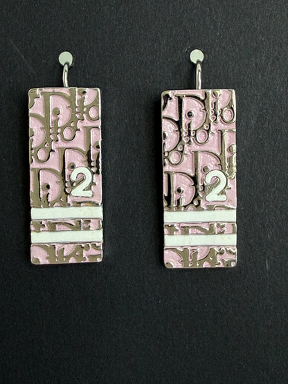 Dior Pink Trotter Earrings