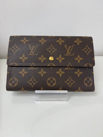 Louis Vuitton Monogram Pochette Passport Tri Fold