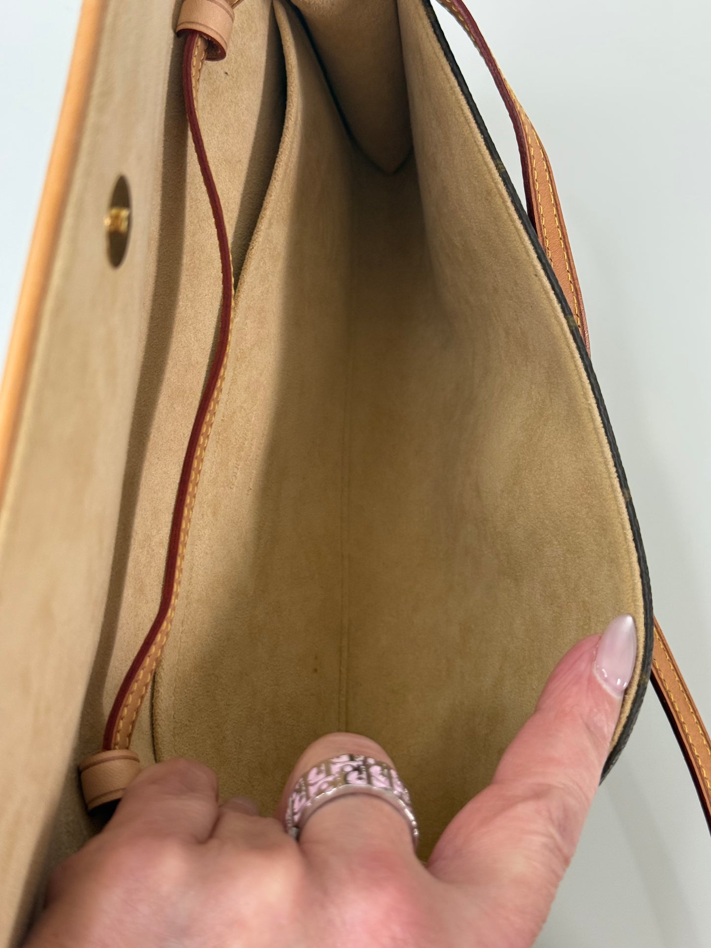 Louis Vuitton Monogram Pochette Twin GM