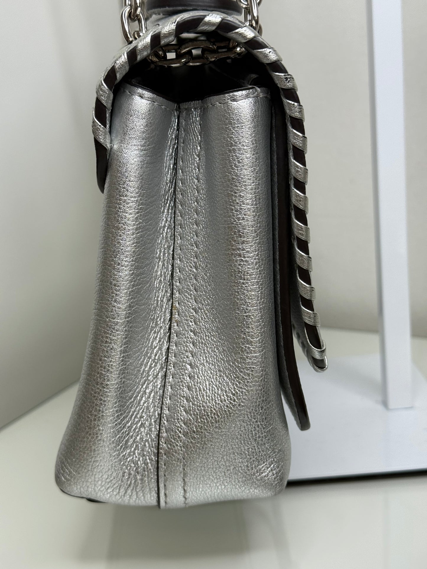 Louis Vuitton Very Silver Leather