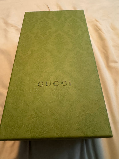 Gucci Damita Pink Logo GG Espadrille Slide Platform Slip on Sandal Shoe 38.5