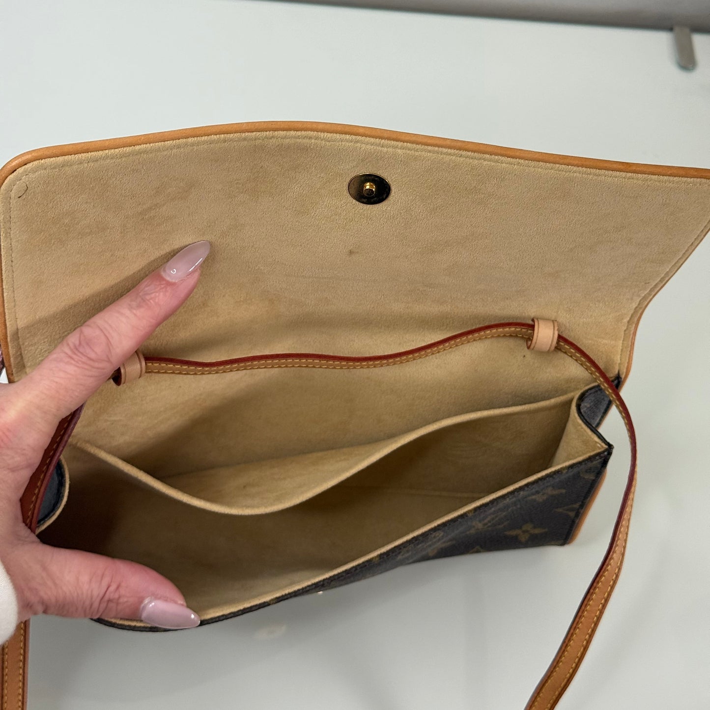 Louis Vuitton Monogram Pochette Twin GM