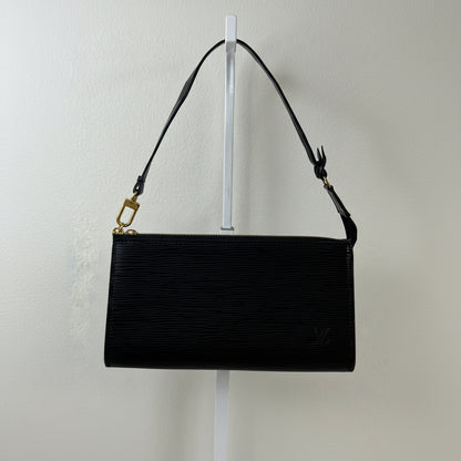 Louis Vuitton Epi Black Pouchette