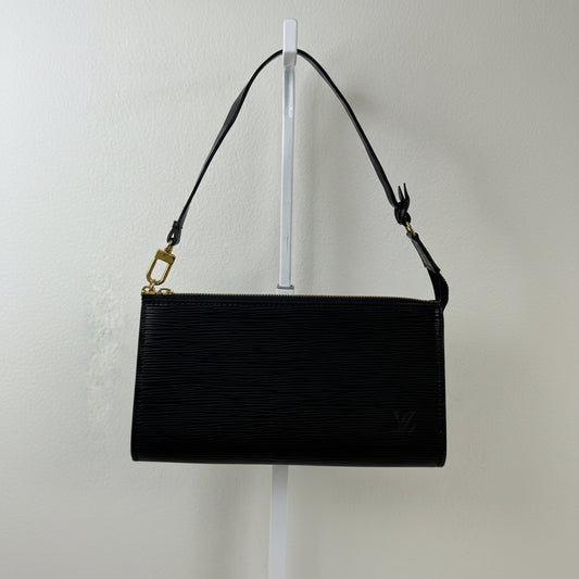 Louis Vuitton Epi Black Pouchette