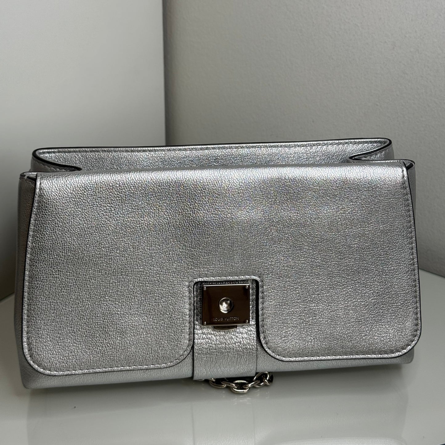 Louis Vuitton Very Silver Leather