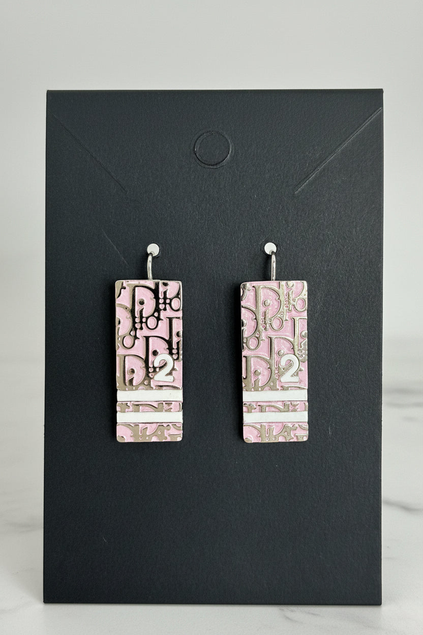 Dior Pink Trotter Earrings