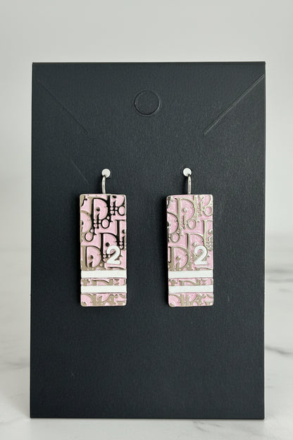 Dior Pink Trotter Earrings