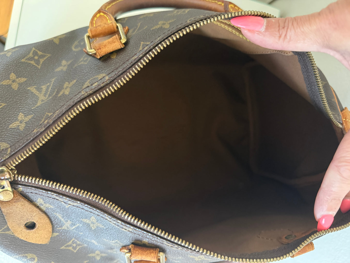 Louis Vution Monogram Speedy 35