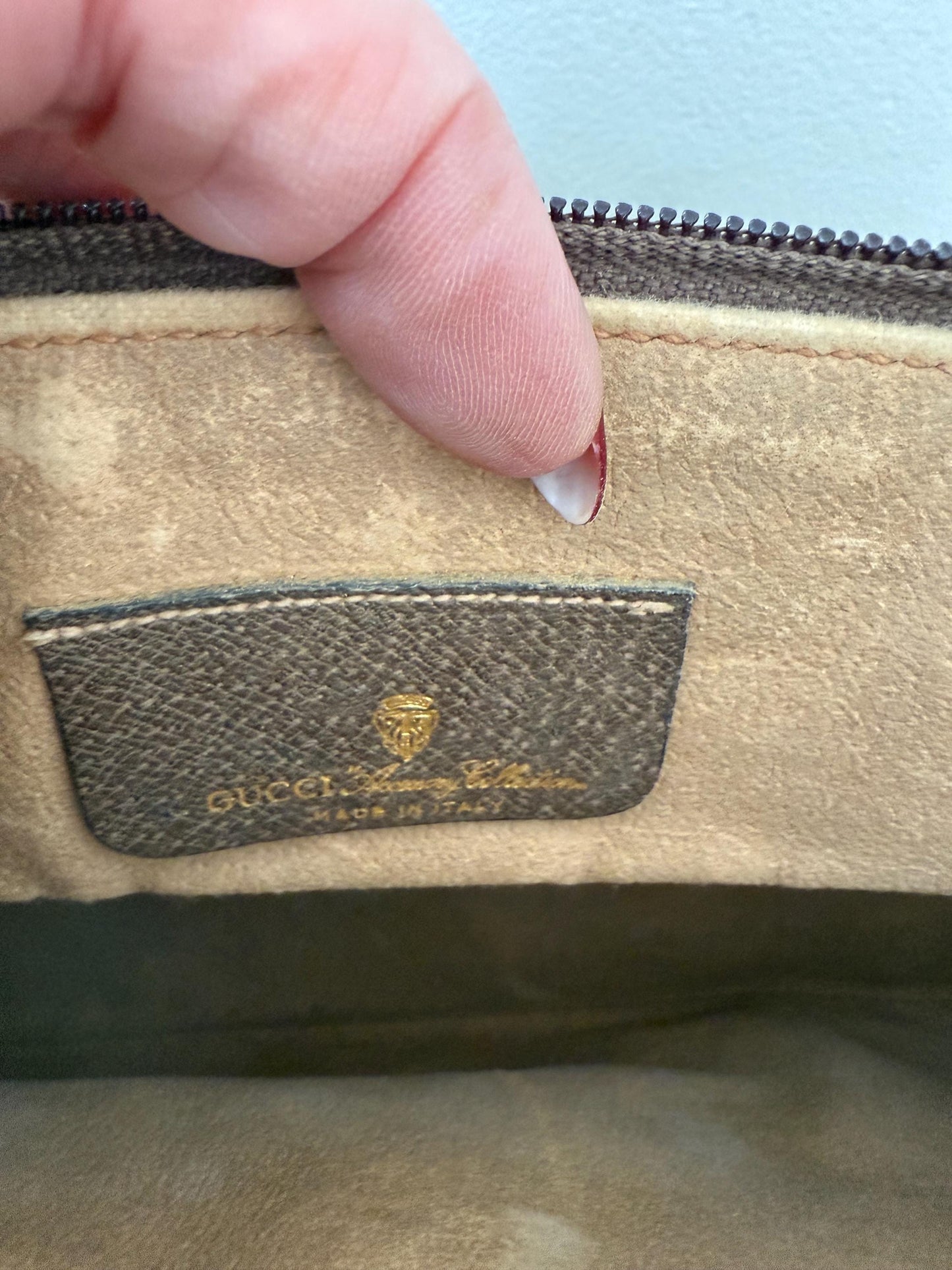 Gucci Vintage GG Supreme Canvas Crossbody