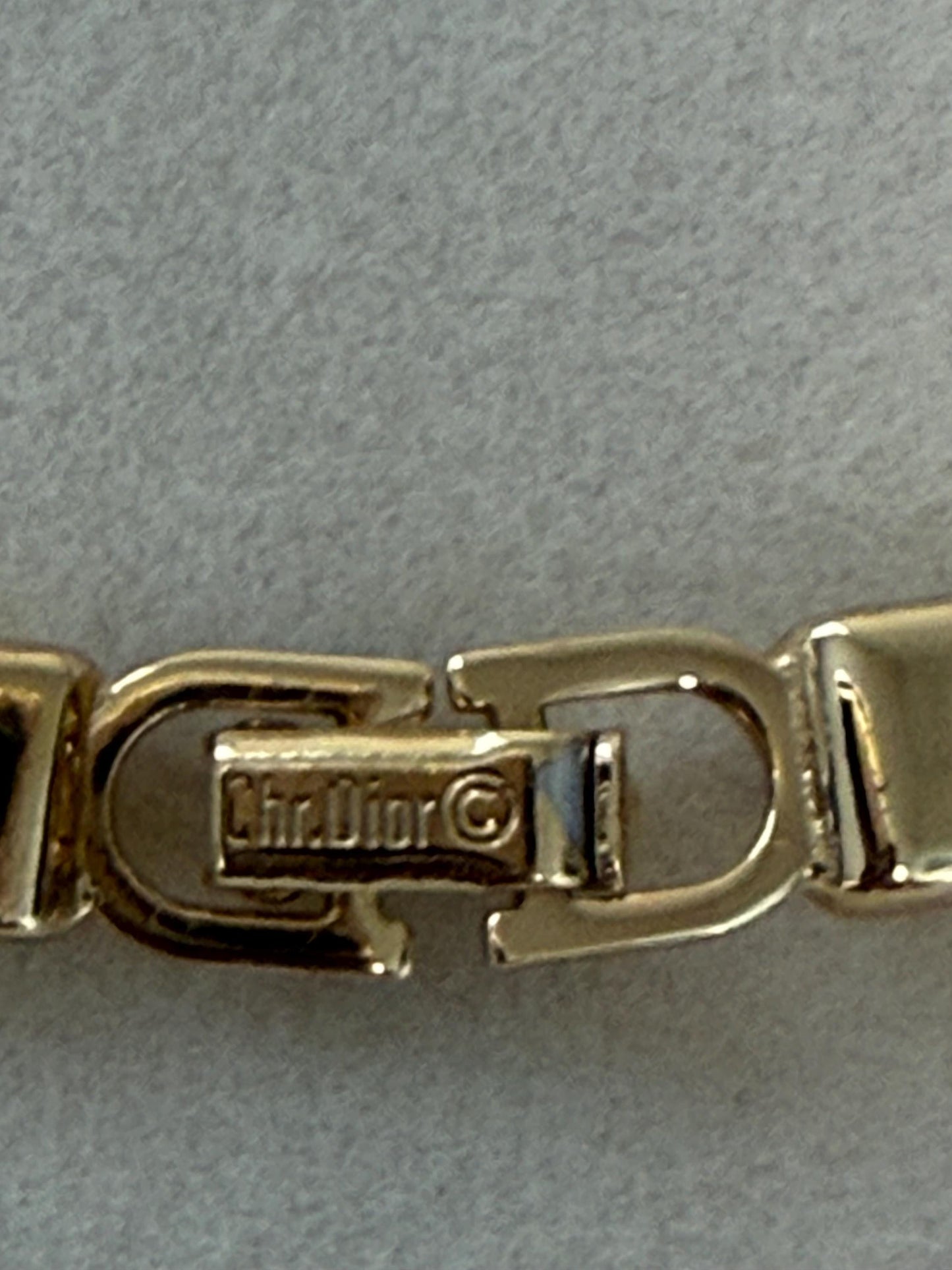 Christian Dior “Dior White Enamel ID 7 bracelet