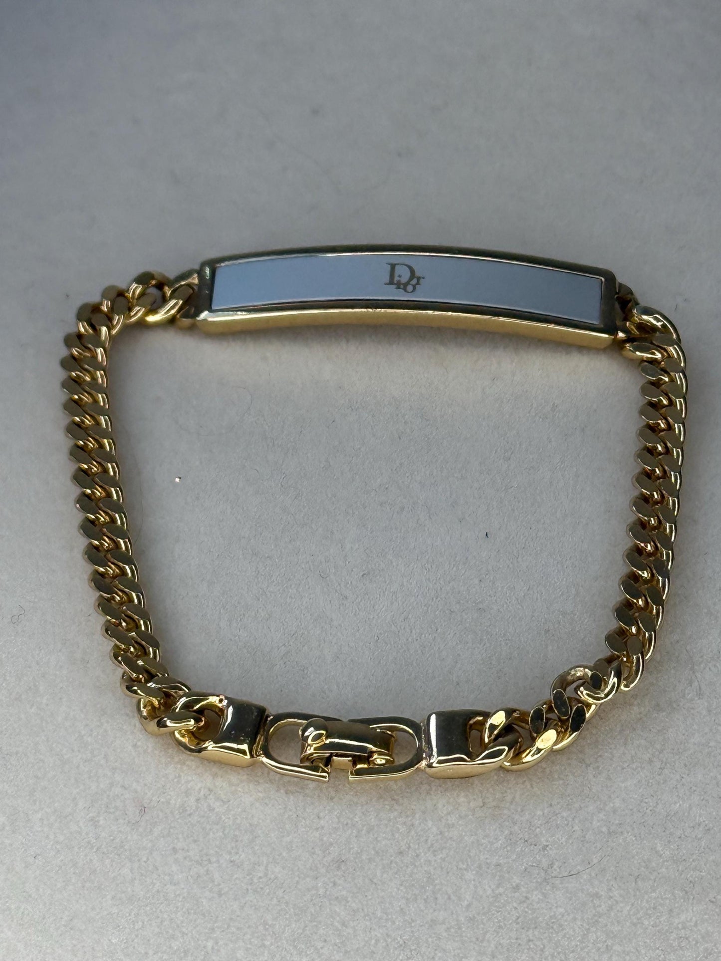 Christian Dior “Dior White Enamel ID 7 bracelet