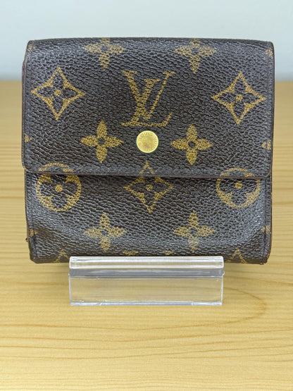 Authentic Louis Vuitton Vintage Monogram Compact Elise Wallet