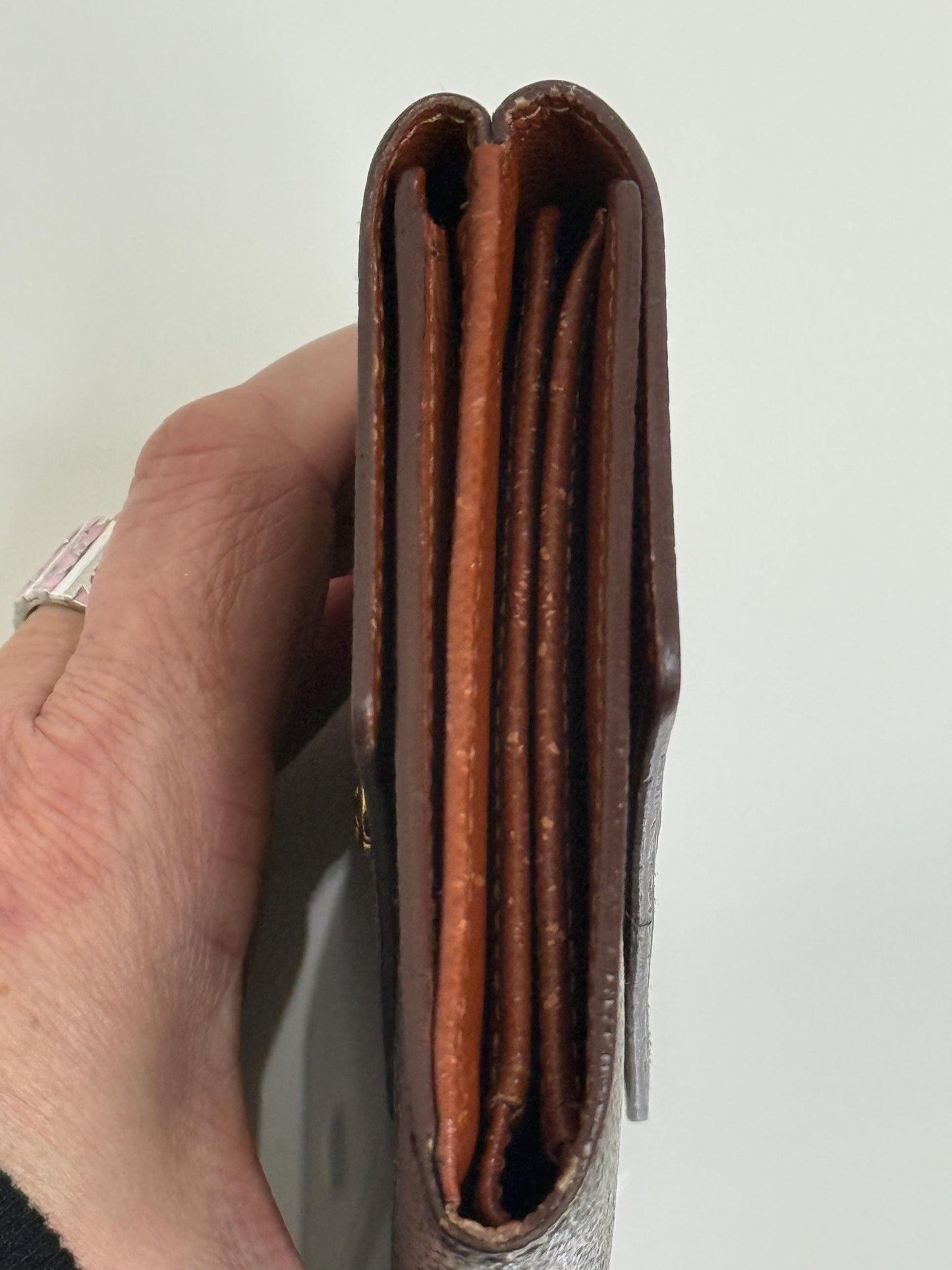 Louis Vuitton Monogram Compact Elise Wallet