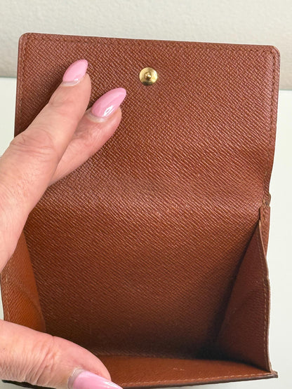Louis Vuitton Monogram Compact Elise Wallet