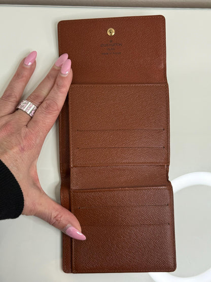Louis Vuitton Monogram Compact Elise Wallet
