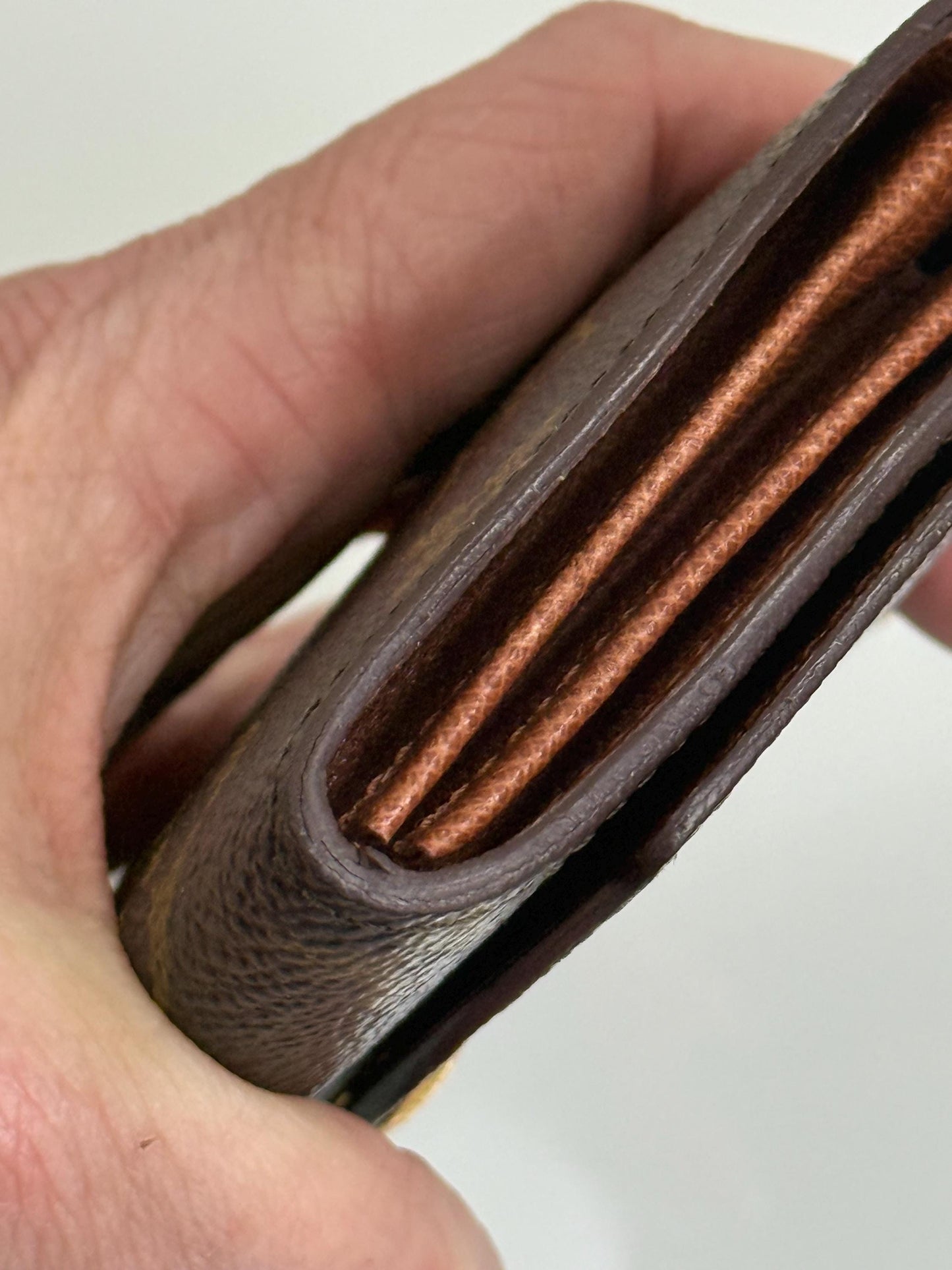 Louis Vuitton Vintage Porte Monnaie Compact Monogram Wallet