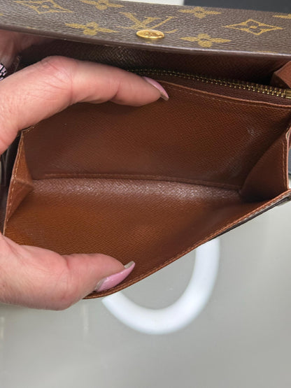 Louis Vuitton Vintage Porte Monnaie Compact Monogram Wallet