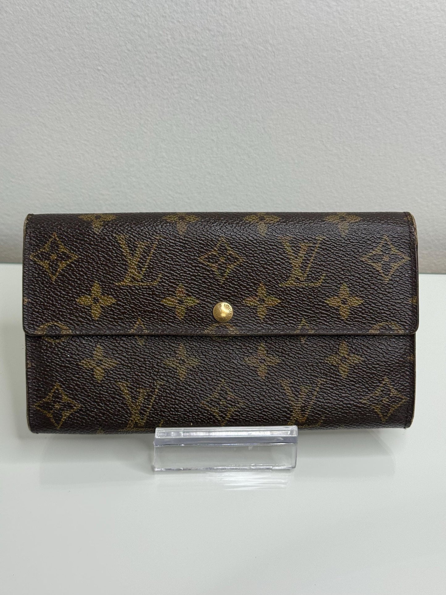 Louis Vuitton Vintage Monogram Sarah Long Wallet