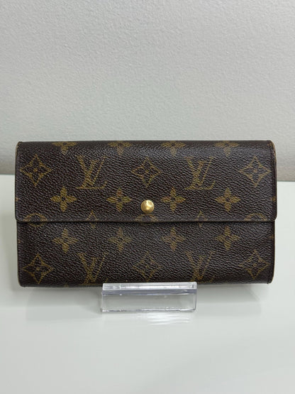 Louis Vuitton Vintage Monogram Sarah Long Wallet